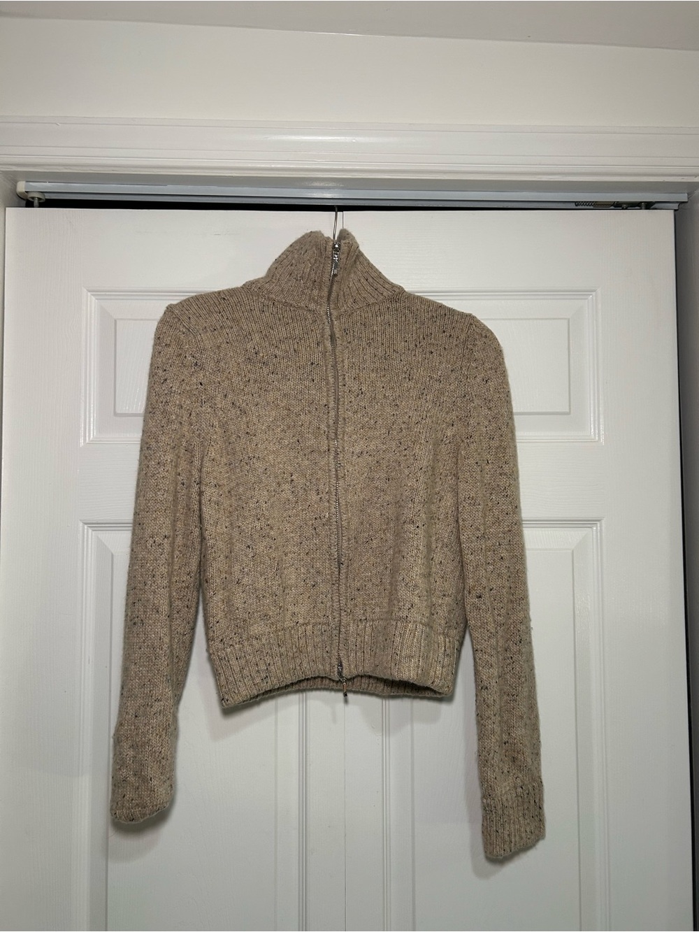 Abercrombie & Fitch Double Zipper Cardigan